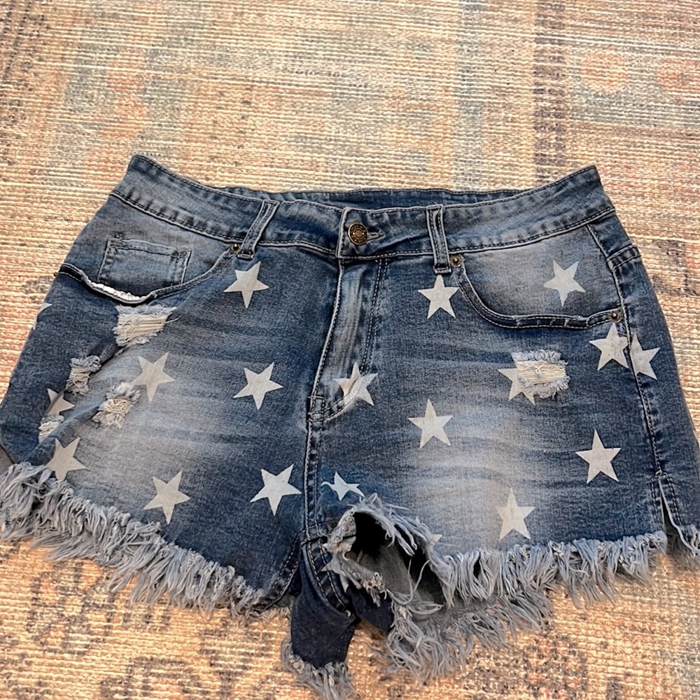 Star Jean shorts